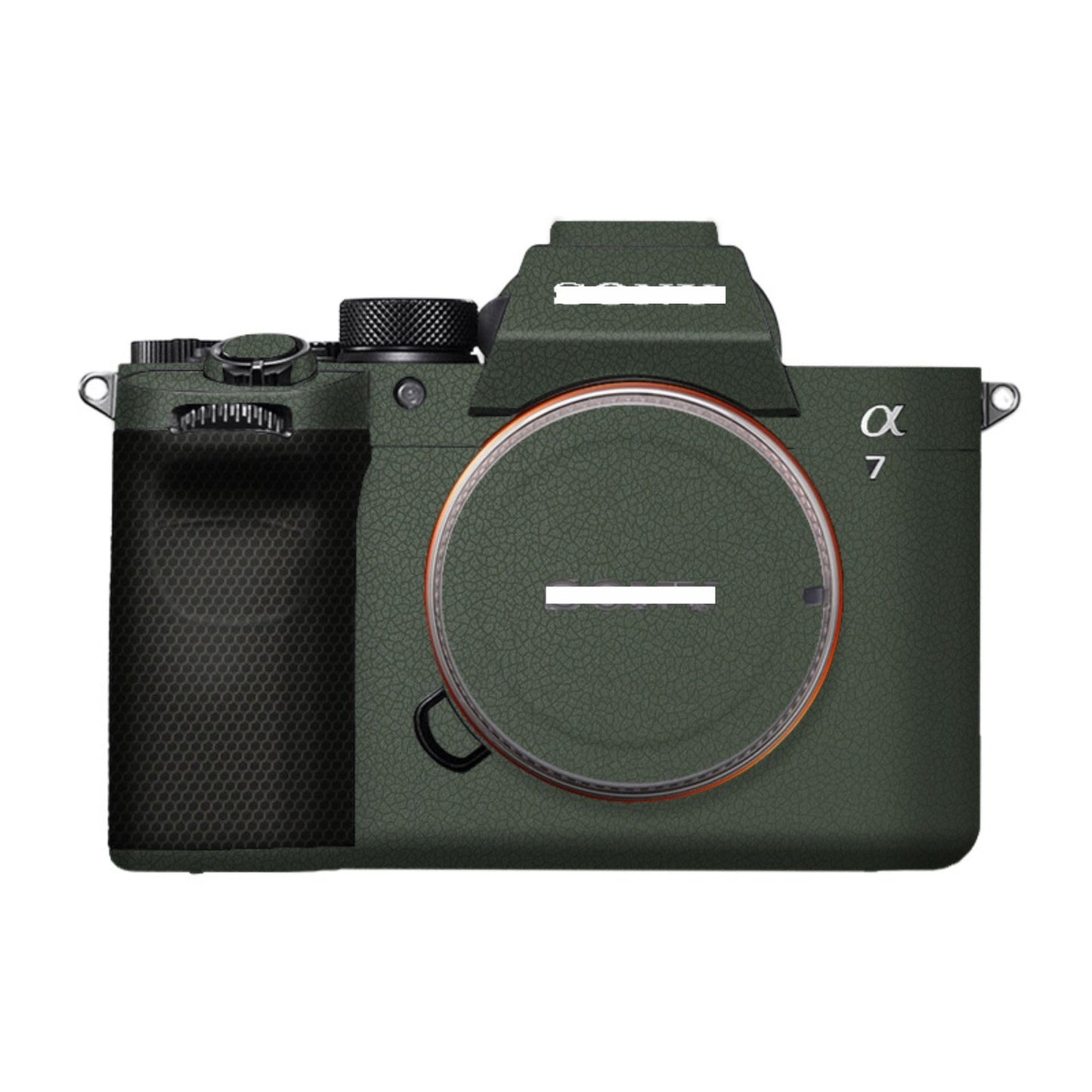 Mebont Anti-Scratch Camera Cover Skin Sticker for Sony A7M5 Camera Body Protector Film Anti-Wear Skin Protective Decoration (Leather Coat of Arms