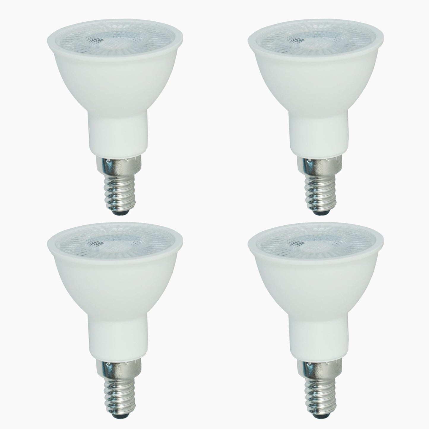 yayutelight PAR16 Led Bulb 6W Replace 50W Halogen Light Bulbs, 500LM E12 Base Dimmable for Indoor Lighting (4, Daylight White 6500K)