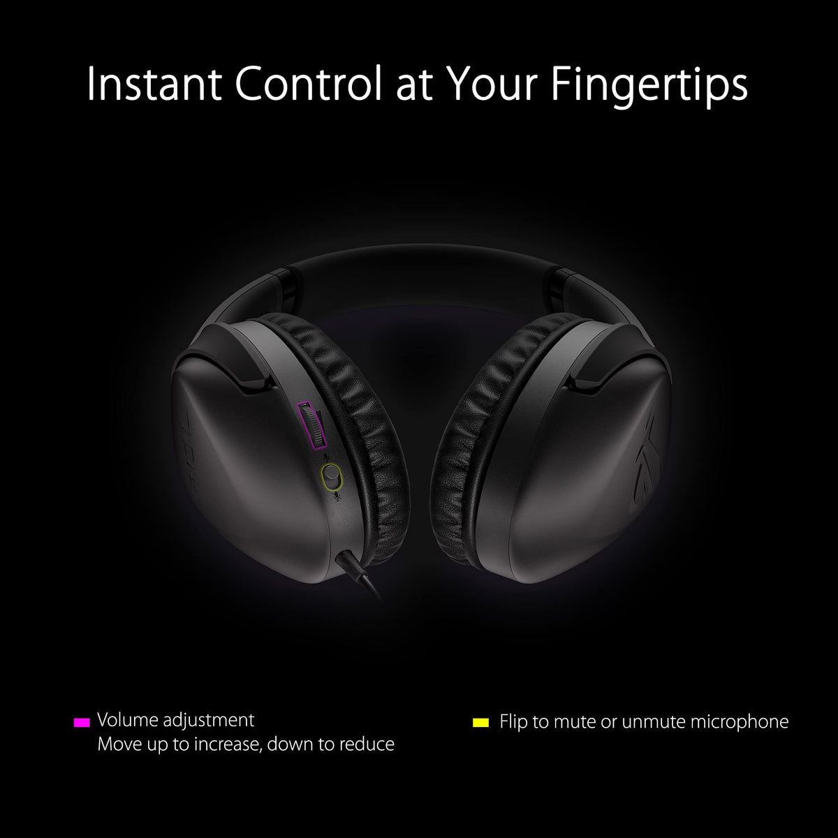 ASUS ROG ROG Strix GO CORE Gaming Headset Wired - Black