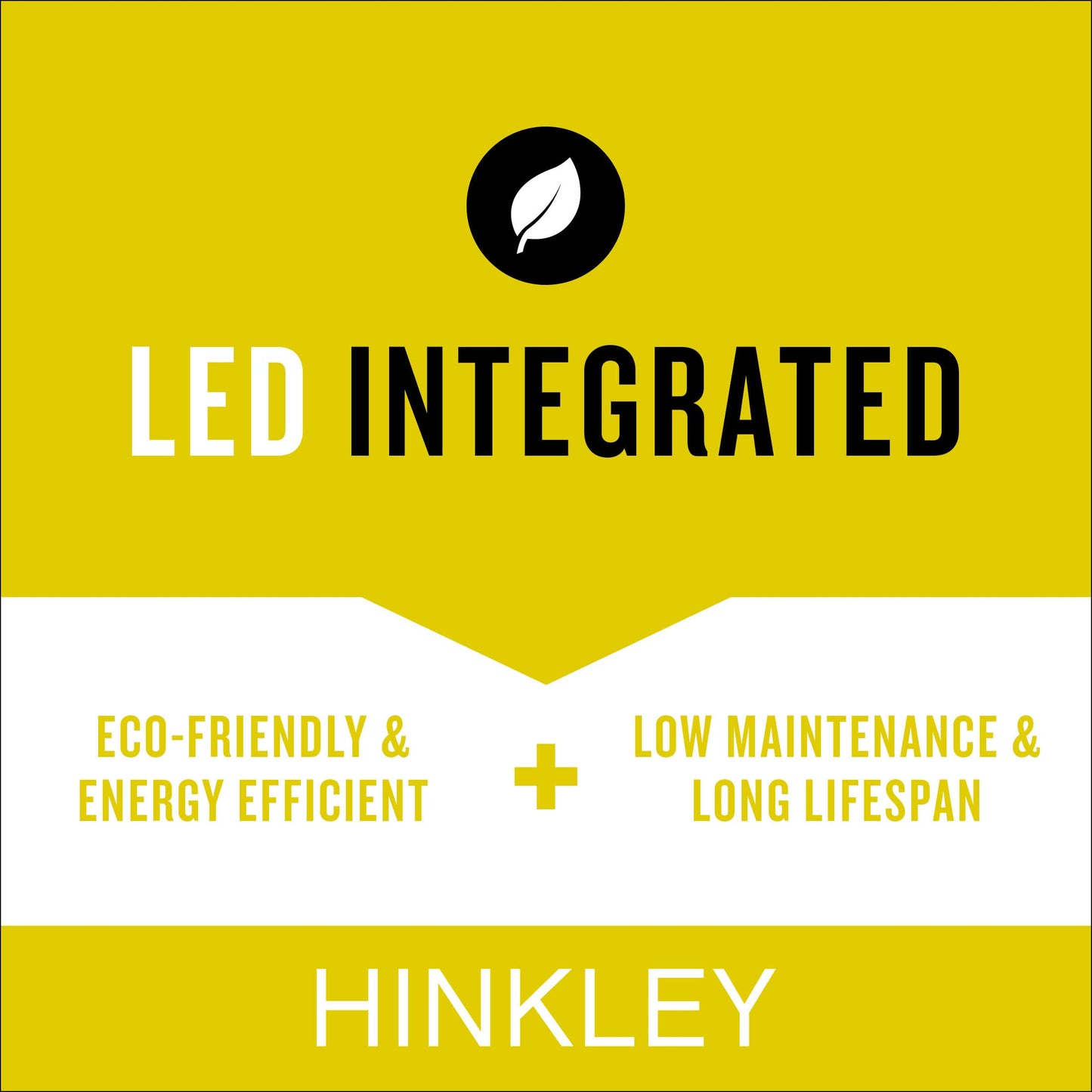 Hinkley Tier 54" Indoor/Outdoor Smart Ceiling Fan with Light + Remote - Composite Fan Blades, Integrated LED - Brushed Nickel
