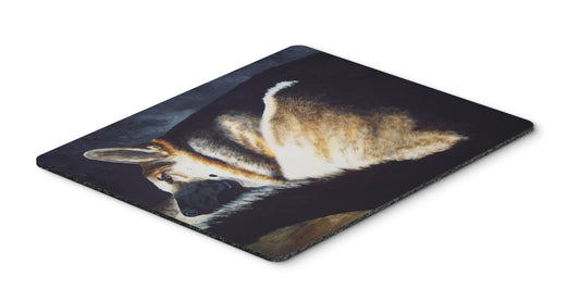 Caroline's Treasures AMB1042MP Day Dreamer German Shepherd Mouse Pad, Hot Pad or Trivet for Home Office Gaming Working Computers Laptop Mouse