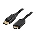 Nippon Labs DP-HDMI-15 15' DisplayPort Male to HDMI Male Cable