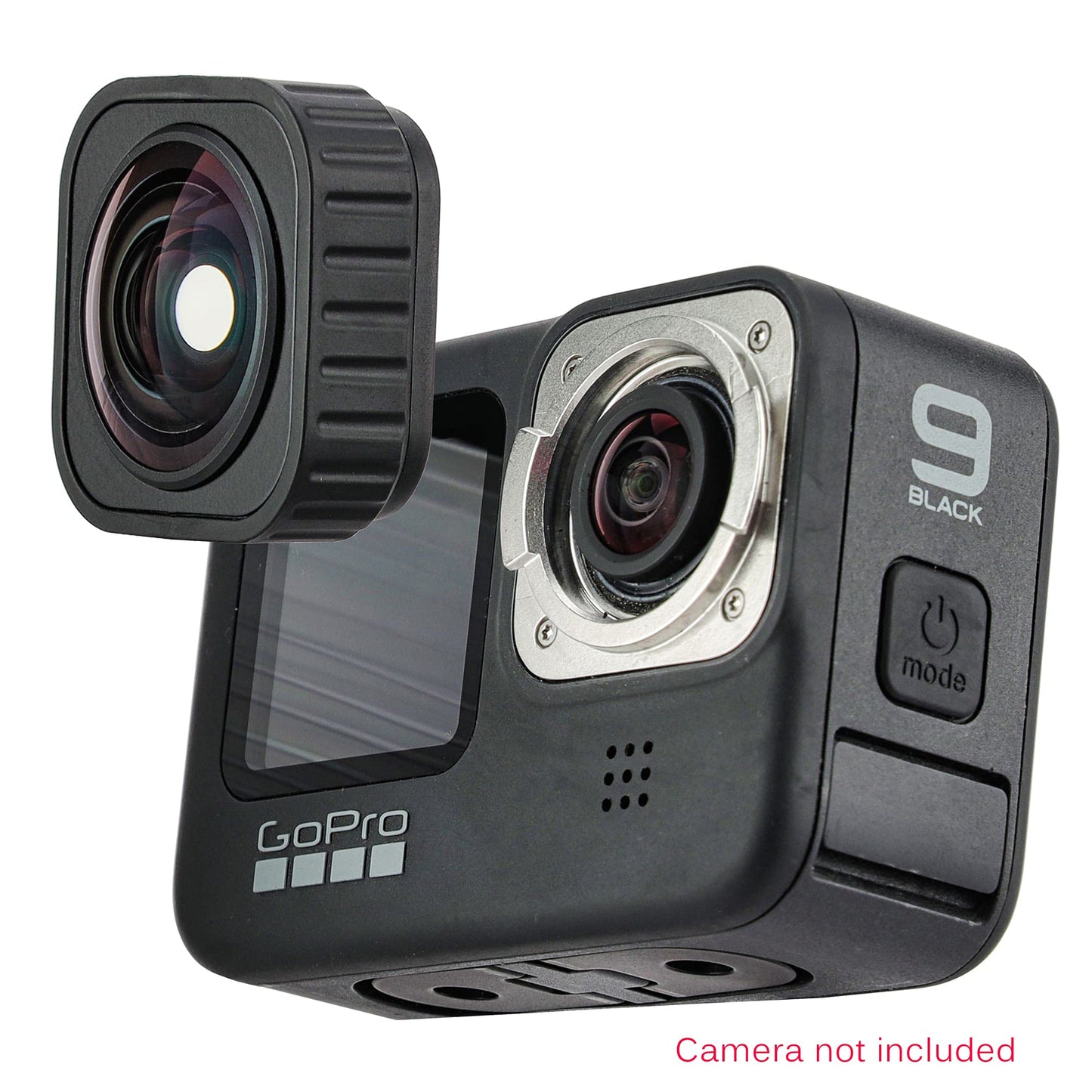 POWRIG Max Lens Mod for GoPro Hero 9/10, Ultra-Wide Angle 155? FOV Lens