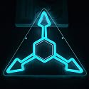 Murder Uzi Neon Sign For Wall Decor Dimmable USB Powered Absolute Solver Neon Light for Gaming Room Man Cave Decor Ideal Modern LED Light
