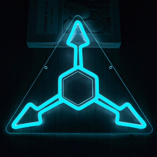 Murder Uzi Neon Sign For Wall Decor Dimmable USB Powered Absolute Solver Neon Light for Gaming Room Man Cave Decor Ideal Modern LED Light