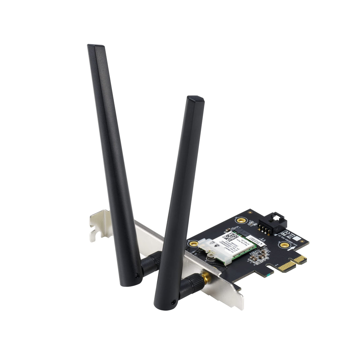 ASUS AX1800 PCIe WiFi Adapter (PCE-AX1800) - WiFi 6, Bluetooth 5.2, Ultra-Low Latency Wireless, 2 External Antenna, Supporting Total Data Rate up