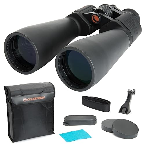 Celestron SkyMaster 25x70 Binoculars - Powerful Binoculars for Detailed Long-Distance Viewing and Binocular Astronomy - Multi-Coated Optics - Tripod