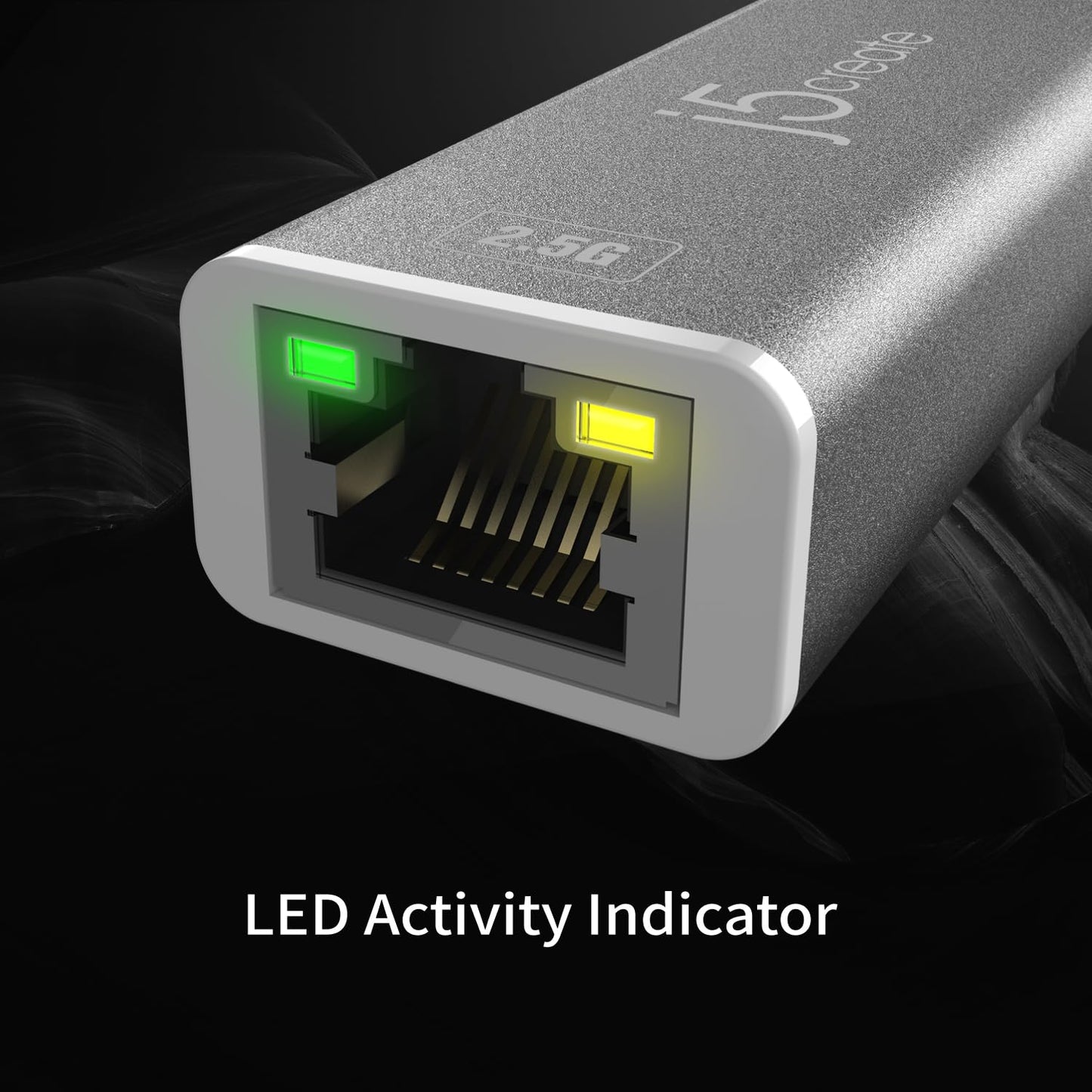 j5create USB-C to 2.5 Gigabit Ethernet Adapter (JCE145C)