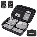 NEEWER Carrying Case for Action Camera & Accessories, Splashproof Protective Storage Bag with DIY Dividers & Mesh Pockets Compatible with GoPro DJI