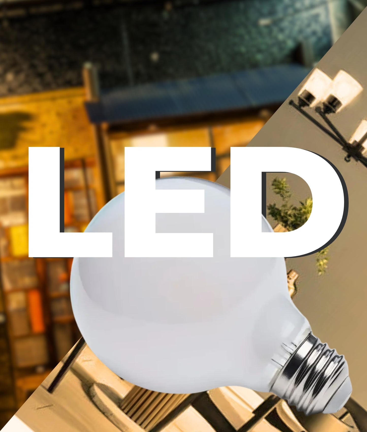 Satco S12153 8W LED G25 Globe Bulb, Warm Dimming 3000K-2000K, 800 Lumens, 90 CRI, 60W Replacement, White Globe, E26 Medium Base, Enclosed Fixture