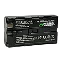 Wasabi Power Battery for Sony NP-F330, NP-F530, NP-F550, NP-F570 (2600mAh, L Series) & CN-160, CN-216, CN-126 Series, Atomos Ninja V, Shinobi, Shogun