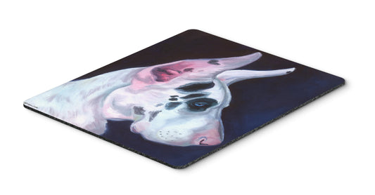 Caroline's Treasures 7386MP Great Dane Harlequin Mouse Pad, Hot Pad or Trivet for Home Office Gaming Working Computers Laptop Mouse Mat,Washable Large
