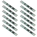 ACEIRMC 12pcs 1S 3.7V 4A 18650 Charger PCB BMS Protection Board for Li-ion Lithium Battery Cell