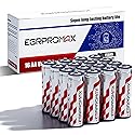EGRPROMAX 1.5V Lithium AA Rechargeable Batteries 16 Pack - 3600mWh High-Capacity Double A Battery with Constant Voltage for High-Drain Devices Like