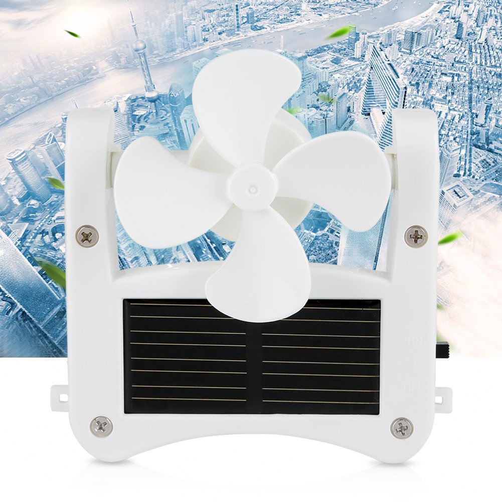 Portable Hat Fan Mini Solar Powered Cooling Fan Clip for Mountain Climbing Camping Hiking