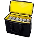 Loudmouth 12 Slot Microphone Case with Foam | Rugged Padded Bag For Wired and Wireless Mics | 16" x 11" x 7.75"