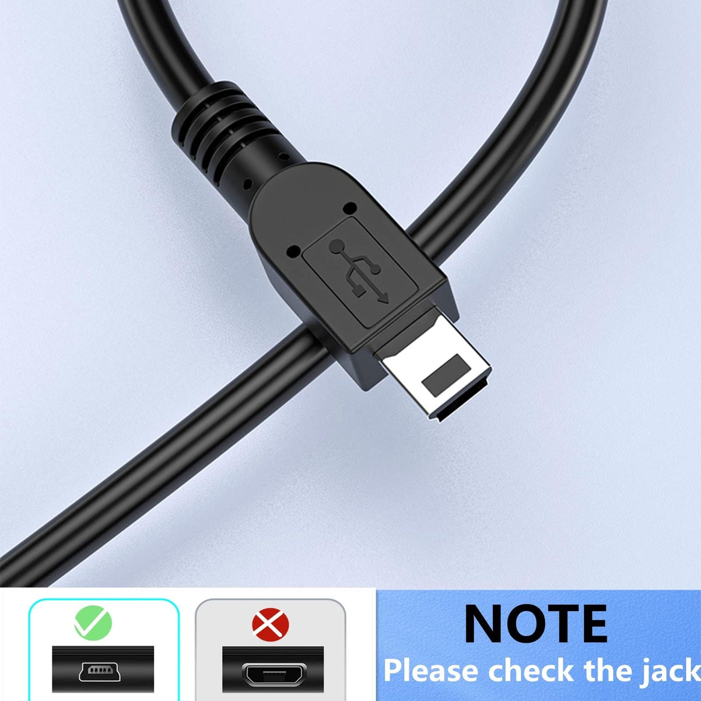 Saipomor UC-E4 Power Cable UC-E15 Replacement USB Charging Cable Data Syn Cord Compatible with Nikon D3100 D3100S D3X D40 D40X D50 D60 D70 D100 D700
