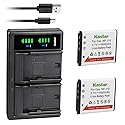 Kastar 2-Pack Battery and LTD2 USB Charger Compatible with JVC BN-VG212 BN-VG212U Battery, JVC GZ-V500, GZ-V500BEU, GZ-V500BU, GZ-V500BUS, GZ-V515BEU