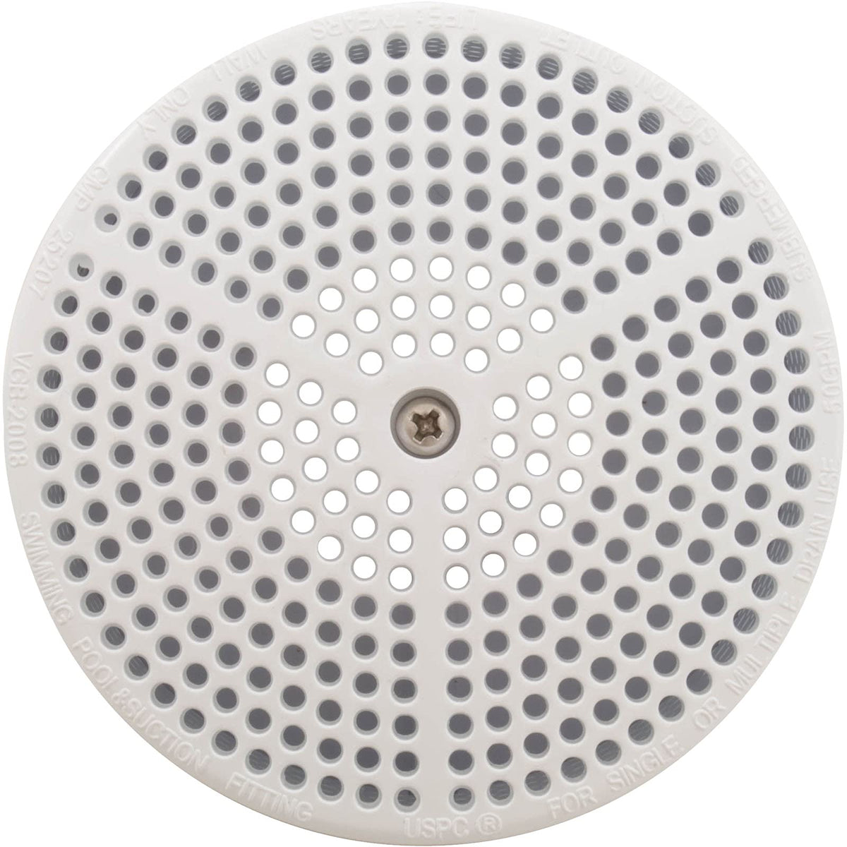 White Equalizer Suction 2" INSD 25207-700-000