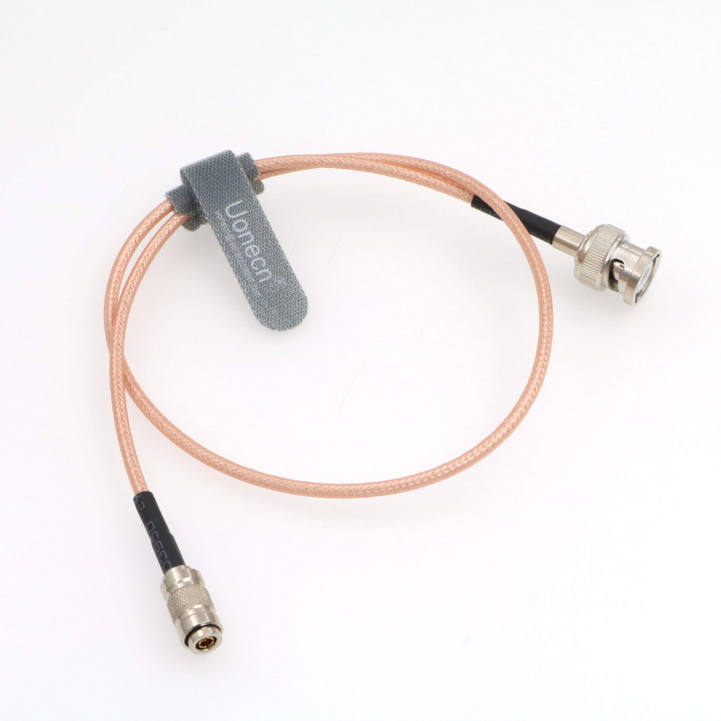 Uonecn HD SDI BNC RG179 to DIN 1.0/2.3 mini BNC 75ohm Coaxial Cable Video Cable for Blackmagic HyperDeck Shuttle 20''