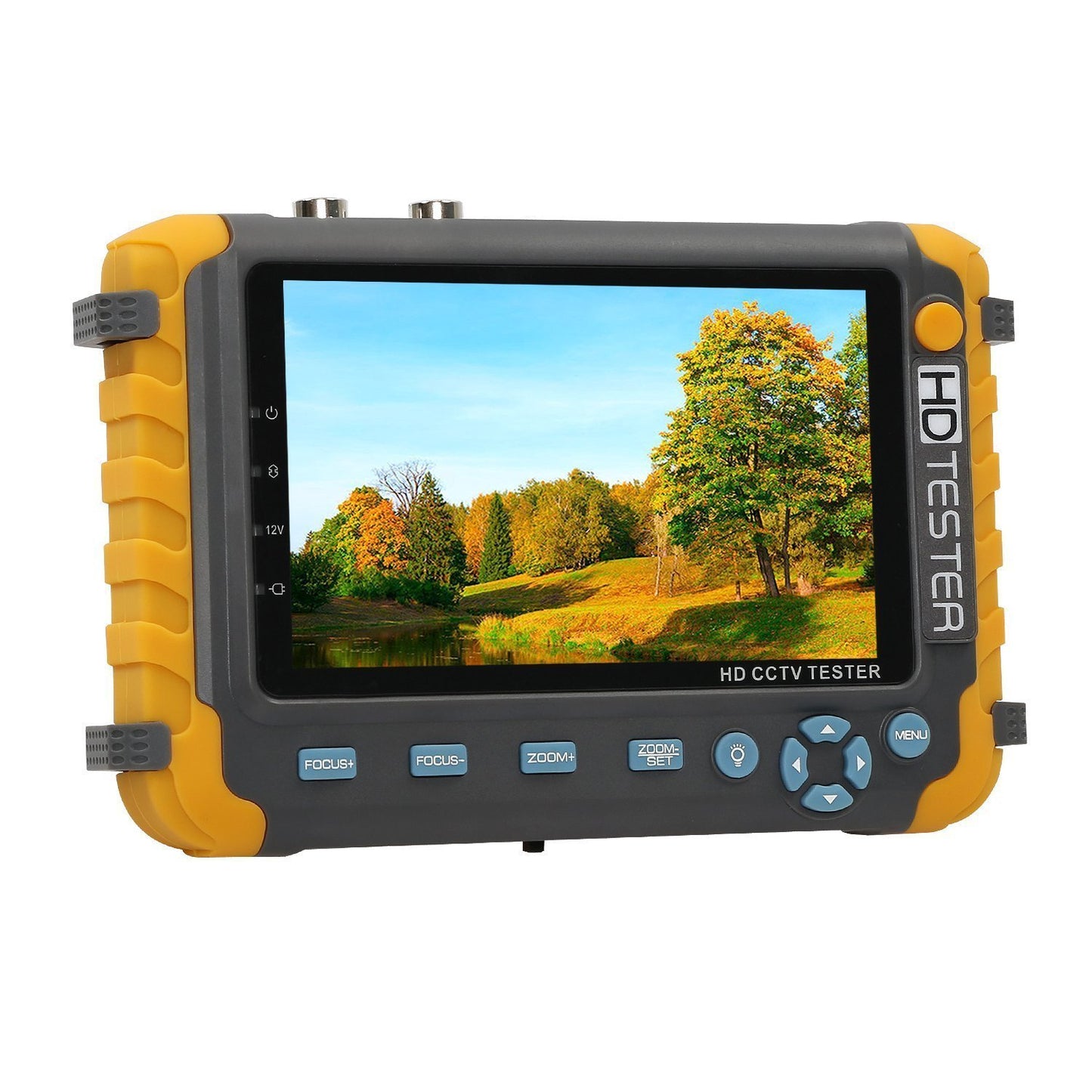 DiySecurityCameraWorld- 5 Inch CCTV Tester Monitor IV8W 8MP AHD 8MP TVI 8MP CVI CVBS Analog Security Camera Tester Video Monitor with PTZ