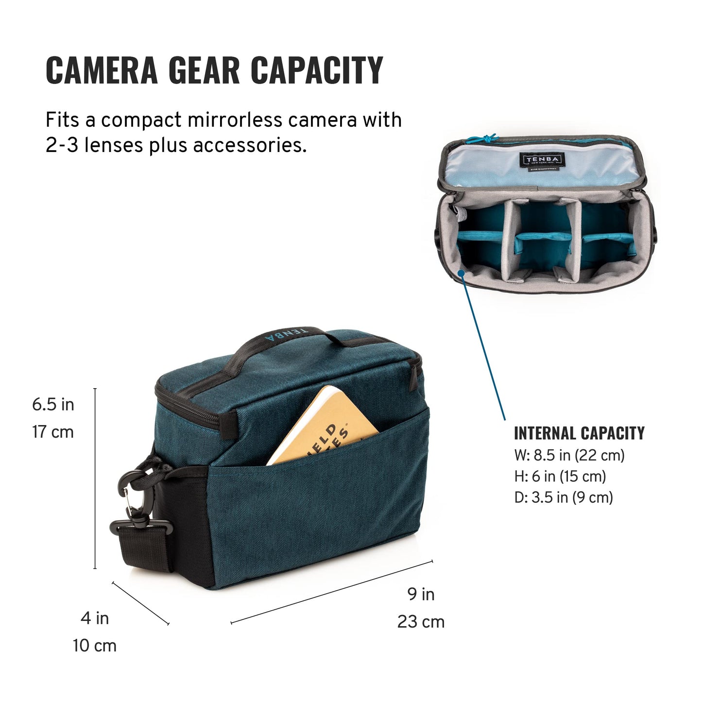 Tenba BYOB 9 Camera Insert - Black (636-628)