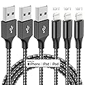 iPhone Charger,3 Pack 10 FT iPhone Charger Fast Charging Cord Apple MFi Certified Lightning Cable Nylon Braided Compatible with iPhone 14 13 12 11…