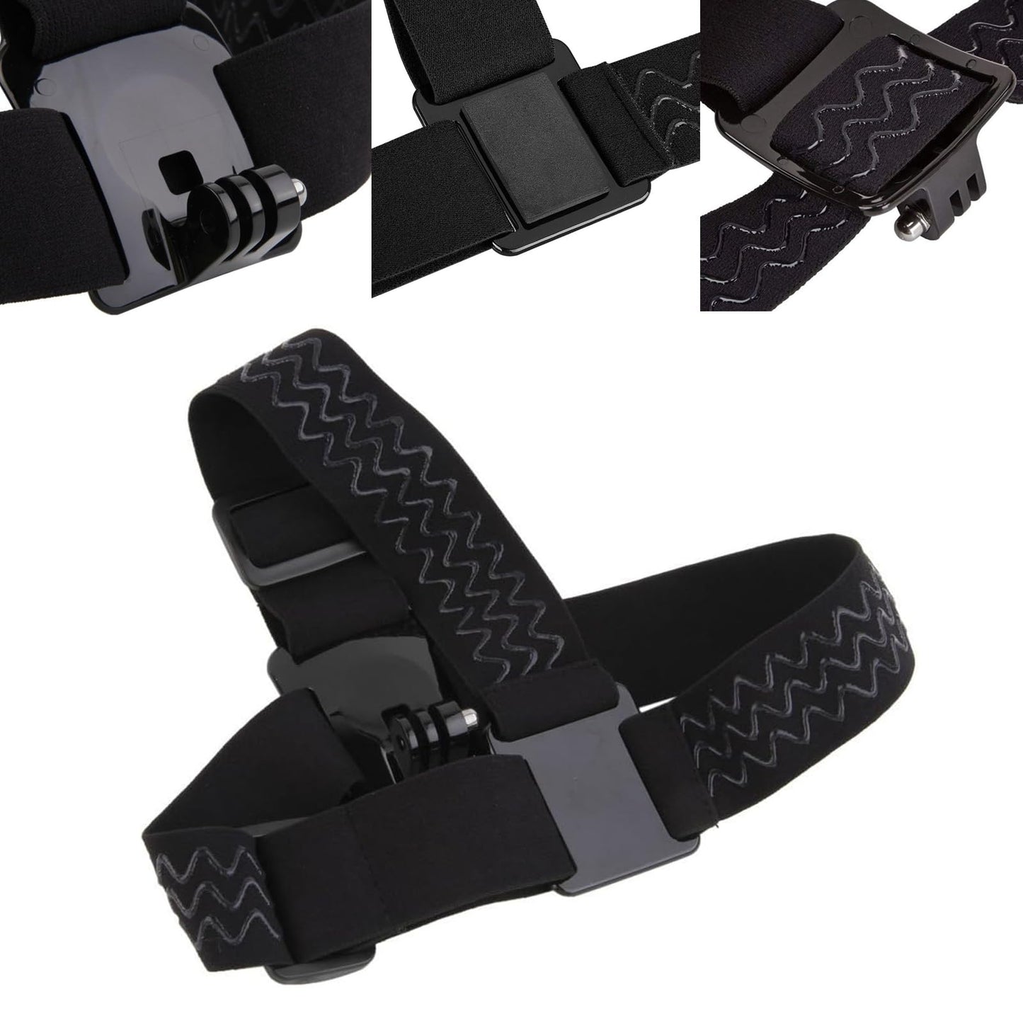 POV Phone Head Mount Strap,First-Person View Video Outdoor Live Shooting Bracket for iPhone, for Samsung Galaxy Phone, for GoPro Insta360 Sony DJI