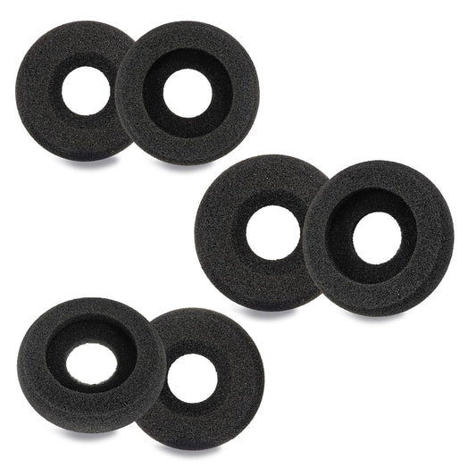 Ear Cushions for Plantronics Headset, Foam Ear Pads Replacement for Plantronics Blackwire 3210 3220 3320 C320 C3225 HW251N HW261N HW510 HW520 Jabra