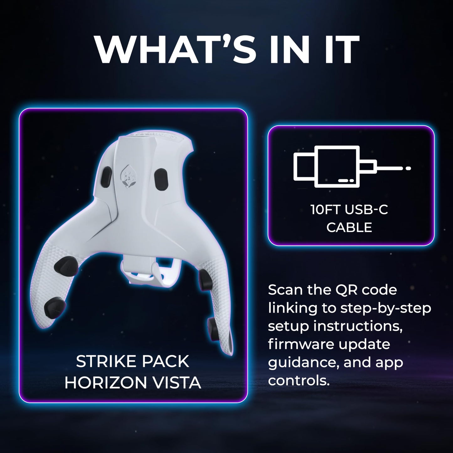 Collective Minds STRIKEPACK HORIZON™ VISTA for Standard Dual Sense PlayStation 5 Controllers