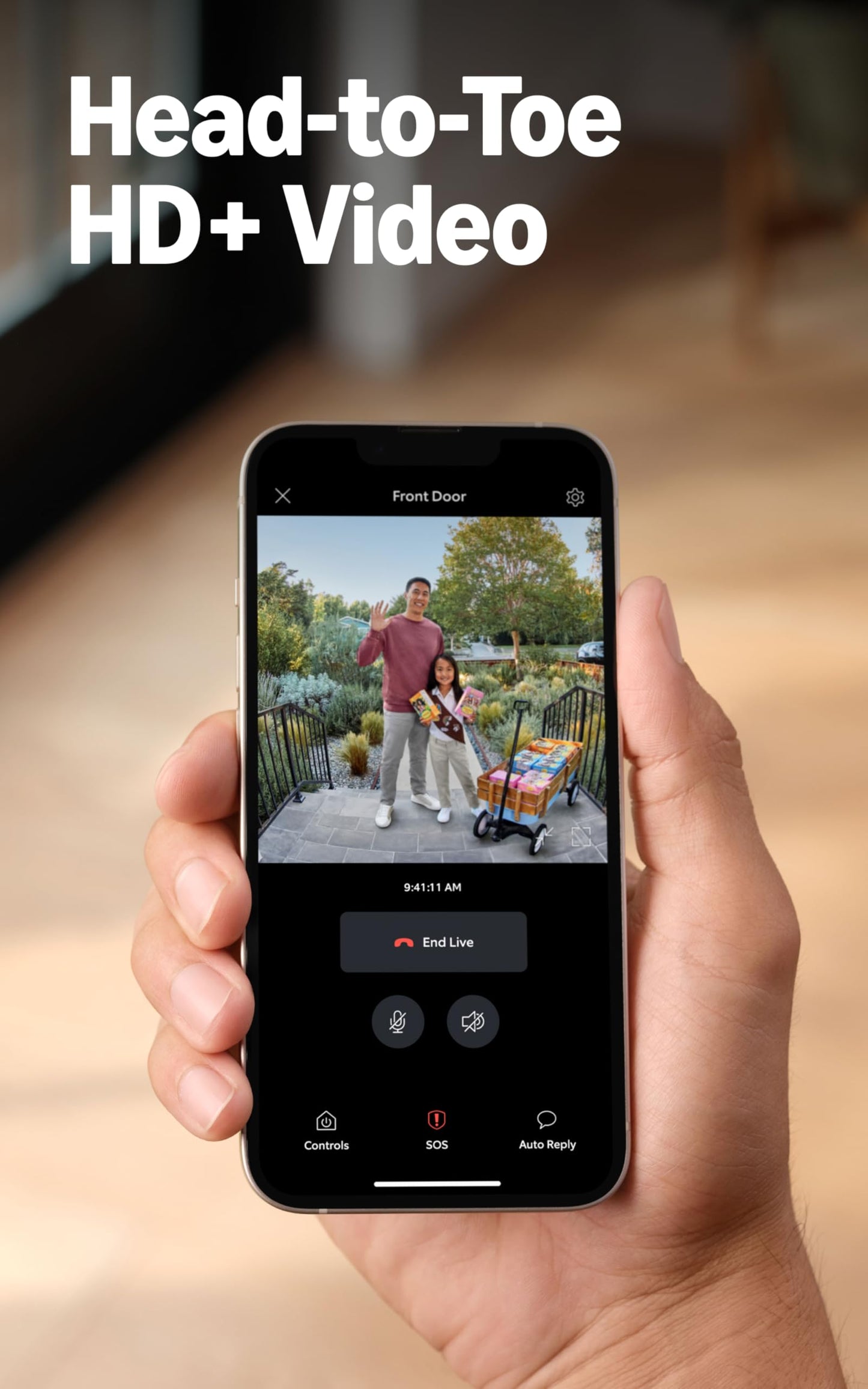 Ring Battery Doorbell Plus (newest model), Home or business security, Head-to-Toe HD+ Video, motion detection & alerts, and Two-Way Talk