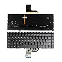 New US Brone English Backlit Laptop Keyboard (Without palmrest) Replacement for HP Spectre 13-W 13-W030CA 13-W053NR 13-w055nr 13t-w 13-W010ca