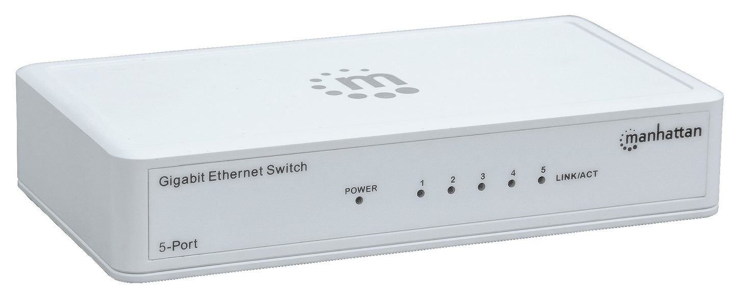 MANHATTAN 5-Port Gigabit Ethernet Switch (560696)