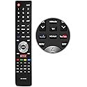 EN-33926A Remote Control Compatible with Hisense EN-33926A for Hisense Smart TV 32K20DW 32K20W 40K366WN 50K610GWN 55K610GWN 40H5 XV5849 32H5B 40H5B