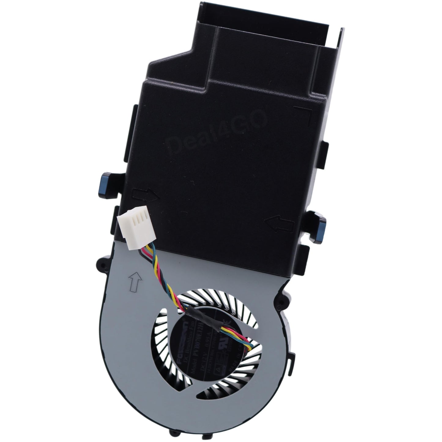 Deal4GO 12V/0.95A 65W CPU Cooling Fan 8V5K1 C5T4N Replacement for Dell Optiplex 3080 5080 7080 7090 Precision 3240 MFF Micro Desktop, Black