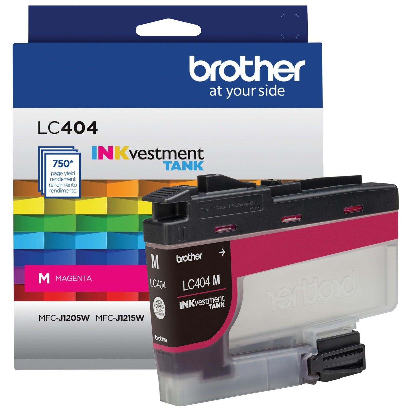 Brother Genuine LC404M Magenta INKvestment Tank Ink Cartridge