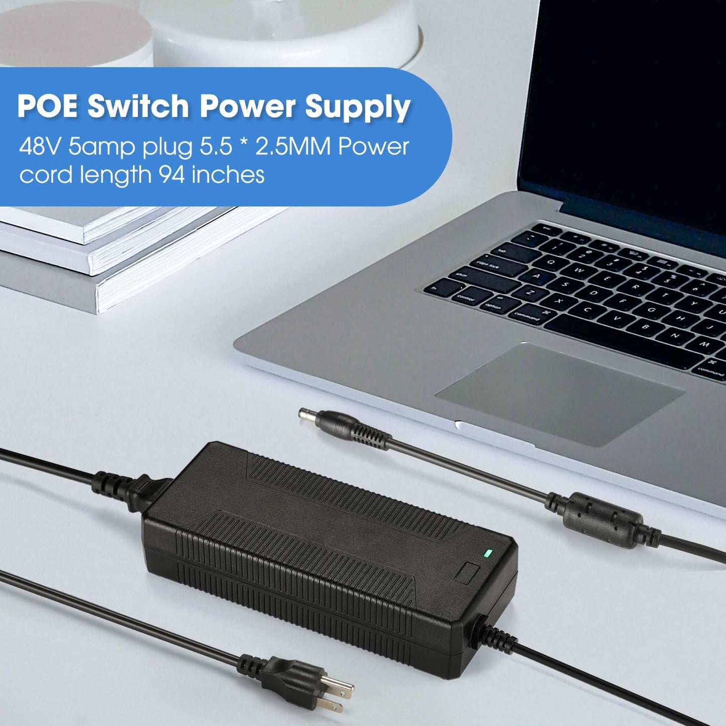 48V 5A Power Adapter Supply,48V5A Power Supply, 48V5A Power Supply for Home Audio Bluetooth Stereo Receiver Amplifier Mini Hi-Fi Class D Integrated…