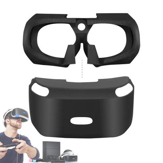 Skywin PSVR Replacement Light Shield and Protective Silicone Skin for PlayStation VR Headset
