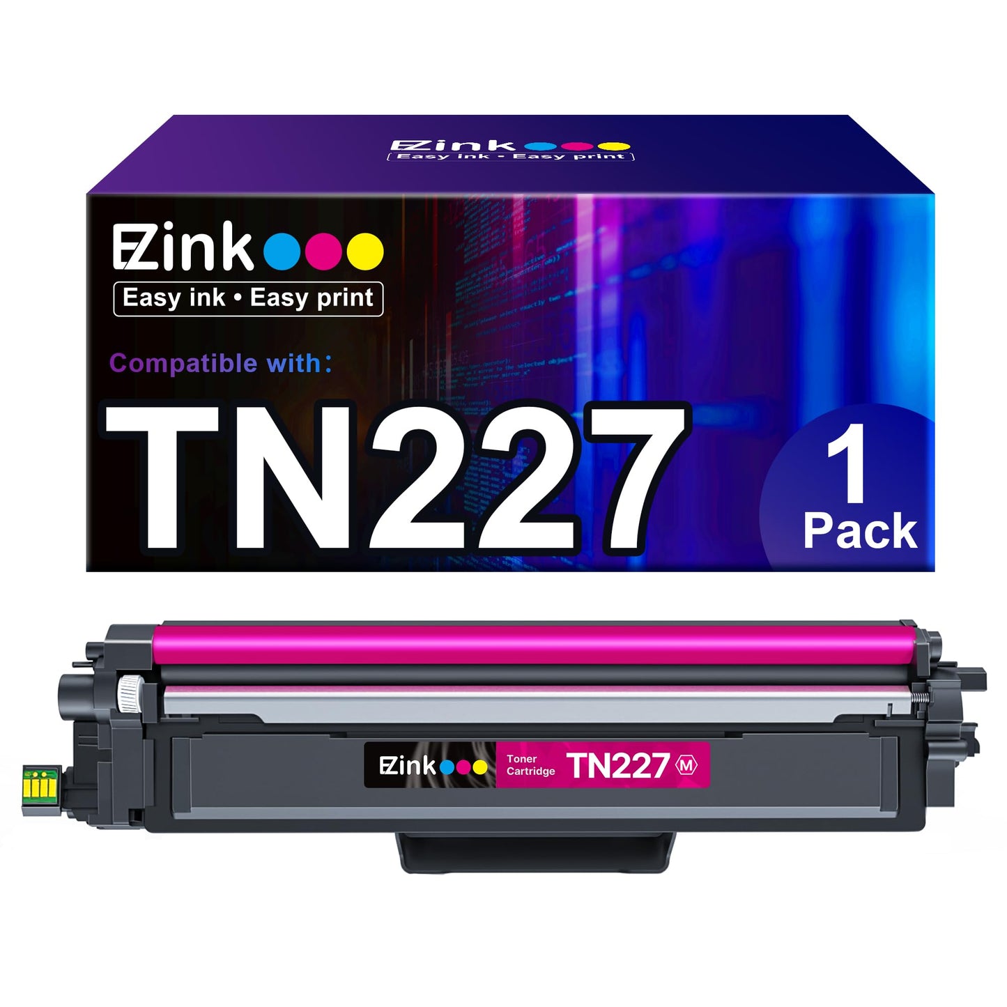 E-Z Ink Compatible Replacement for Brother TN227 TN-227 TN227M TN223 TN223M
