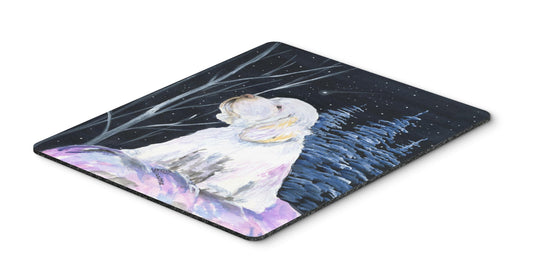 Caroline's Treasures SS8346MP Clumber Spaniel Mouse Pad, Hot Pad or Trivet for Home Office Gaming Working Computers Laptop Mouse Mat,Washable Large
