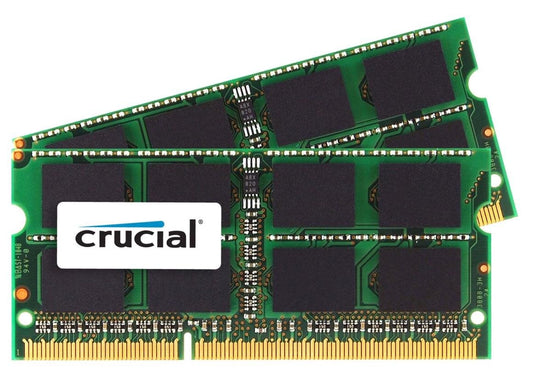 Crucial Technology 8GB Kit (4GBx2), 204-pin SODIMM, DDR3 PC3-10600,