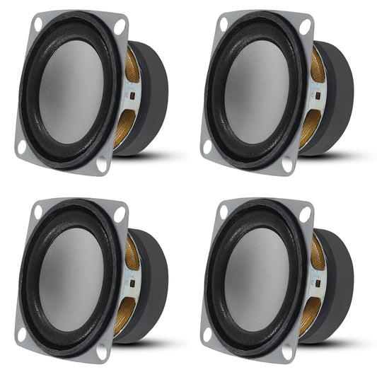 D-FLIFE 2" 4Ohm 3W Full Range Audio Speaker Stereo Woofer Loudspeaker for Arduino (4pcs)
