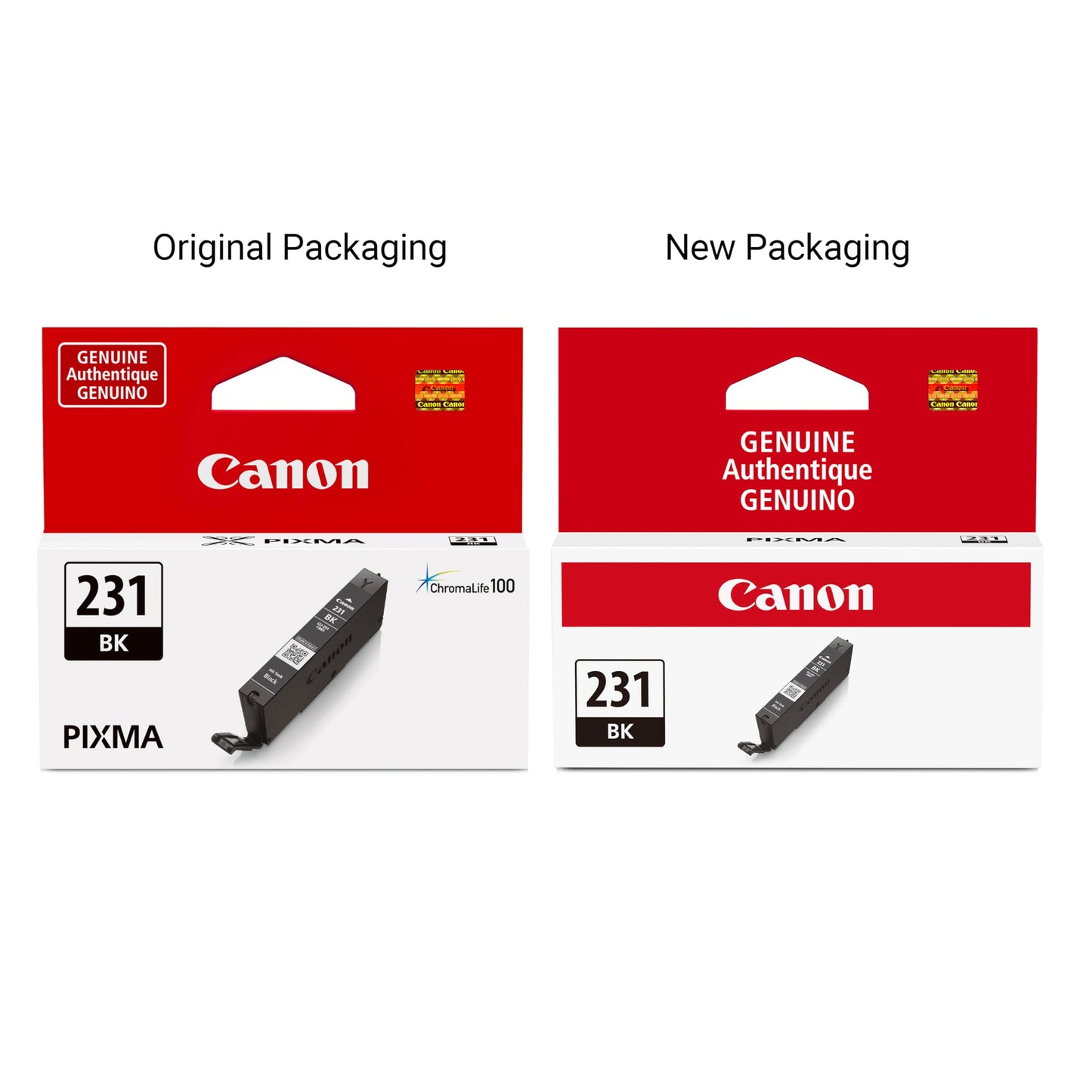 Canon CLI-231 Genuine Black Ink Tank, Compatible with PIXMA TS8820 Printers