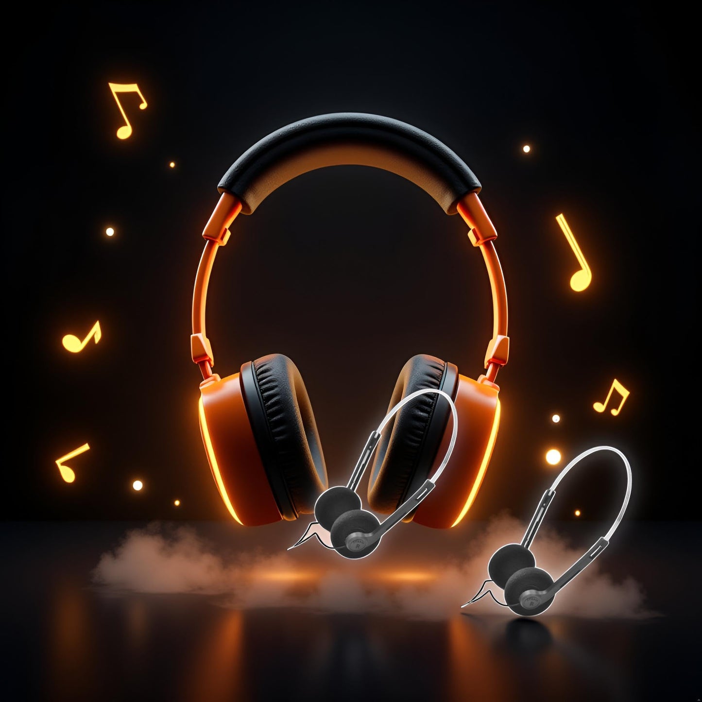 2Pcs Retro Over-Ear Headphone,Vintage Feelings Underwire Headphones,Retro Lightweight Earphones,Hi-Fi Stereo Earphone Headset,Headphone,for Most…