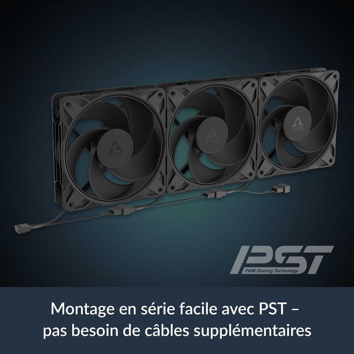ARCTIC P12 Pro Reverse - 120 mm Premium Fan with Reverse Airflow