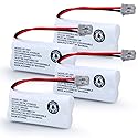 BAOBIAN Model BT-1021 BBTG0798001 Rechargeable Cordles Phone Battery Compatible with Uniden BT1021 BT-1025 BT-1008 BT-1016 Empire CPH-515B Cordless