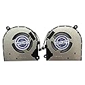 Landalanya Replacement New CPU and GPU Cooling Fan for Lenovo Ideapad S740-15IRH Laptop FLBP FLBN DC28000O1F0 FCC2 DC28000O2F0 FCC2 DC5V Fan