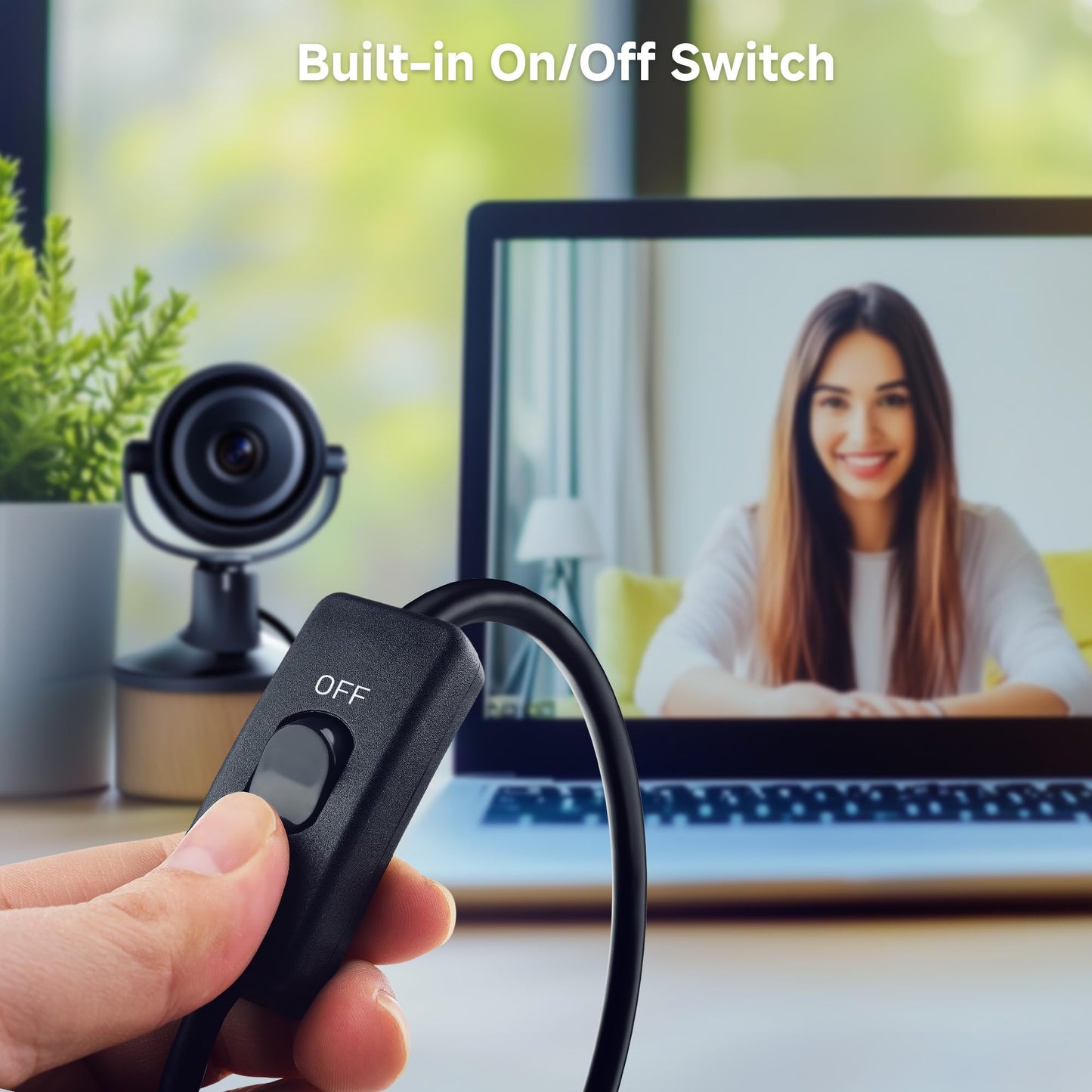 Cable Matters 5Gbps USB 3.0 Extension Cable with On Off Switch with Data 1 ft, Support Both Data and Power (USB 3.0 On Off Switch)