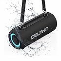 Dolphin Waterproof Bluetooth Speaker, 26W Loud with Bass Portable Boombox, Water Resistant IPX5, Long-Lasting Battery
