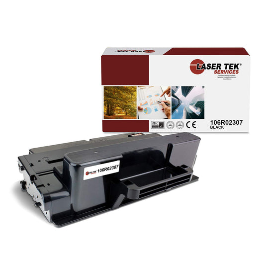 Laser Tek Services Compatible Toner Cartridge Replacement for Xerox 3320 106R02307 Works with Xerox Phaser 3320 3320dni Printers (Black, 1 Pack)